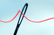 eye of needle , close up