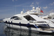 luxury yacht in the port of saint-tropez