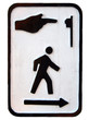 crosswalk symbol