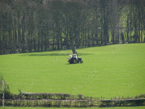 Photo: lonely tractor lonely tractor