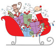 santa's sleigh santa's sleigh