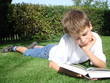 lesen im garten