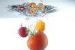tomate, chili, radieschen