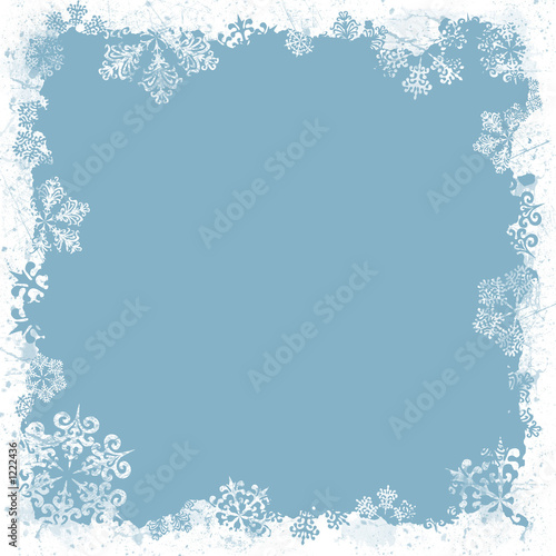 christmas cd cover blue