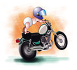 Photo en ligne au meilleur prix bebe moto