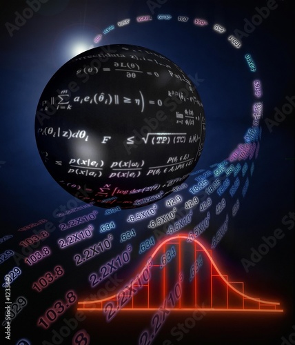 Illustration: world of equations world of equations