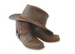 boots and hat-brown boots and hat-brown