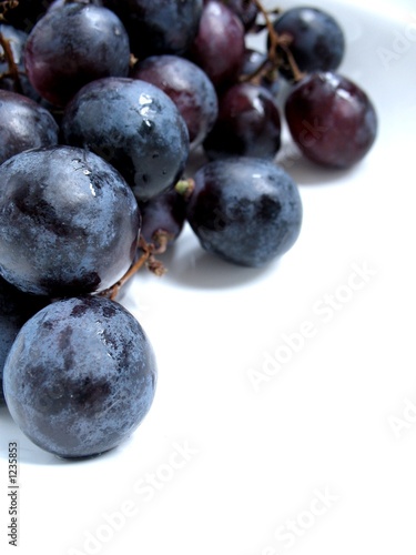 rote weintrauben