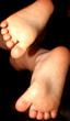 child feet