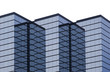 top of modern hi-rise