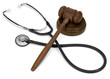 gavel & stethescope