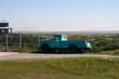 truck on the side of the road