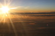sunlight in the clouds