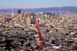 san francisco at dusk (twin peaks view)