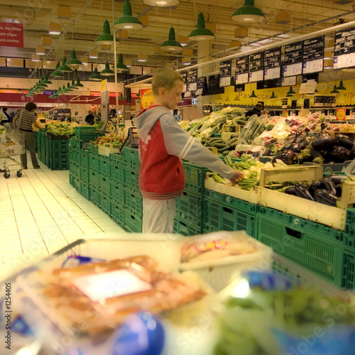 Photo: promenade au supermarché promenade au supermarché