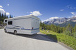 motorhome side view and wide angle motorhome side view and wide angle