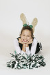 preteen cheerleader