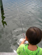 boy fishing