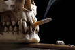 close up cigarette