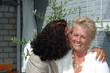 kissing lesbian couple.