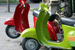 red and green