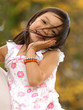 happy young girl