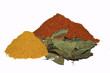 paprika, bouquet garnit et épices pou paella