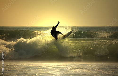 Photo: sunset surfer sunset surfer