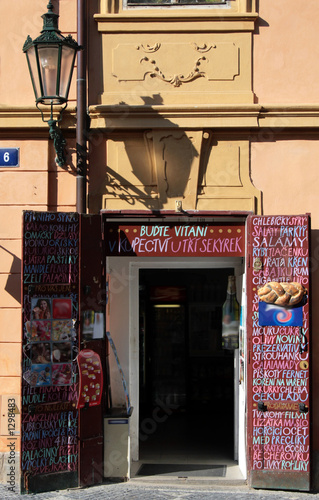Photo: small store in praha, czech, europe small store in praha, czech, europe
