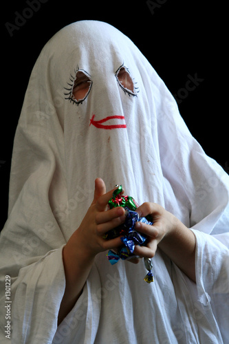 Photo: little, funny ghost little, funny ghost