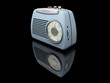 Illustration: retro radio retro radio