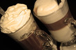 coffee time in sepia