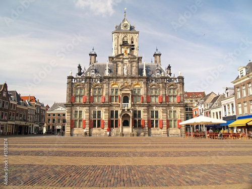 ayuntamiento histórico de delft, holanda ayuntamiento histórico de delft, holanda