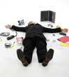 stressed business man