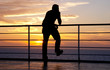 thinking man silhouette
