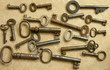 antique keys