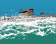 submarine surfacing