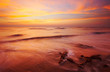 beach in the evening