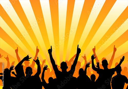 happy audience