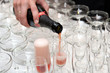 pouring wine