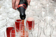 pouring wine