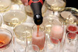 pouring wine