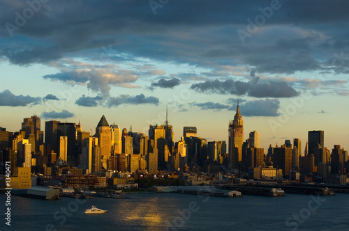 Photo: new york at dusk new york at dusk