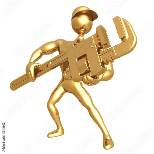 hold pipe wrench
