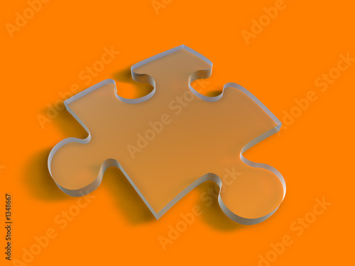 Illustration: plastik puzzle plastik puzzle