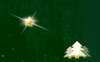 christmas trees and star