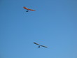 two hang gliders