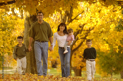 Photo: autumn family autumn family