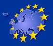europe with stars