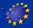 europe with stars